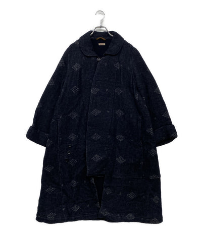 キャピタル  コート BELTED WOOL COAT ネイビー      レディース SIZE 1  KAPITAL