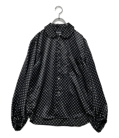 コムデギャルソン  ブラウス サテン ドッド 1K-B019      レディース SIZE XS  COMME des GARCONS