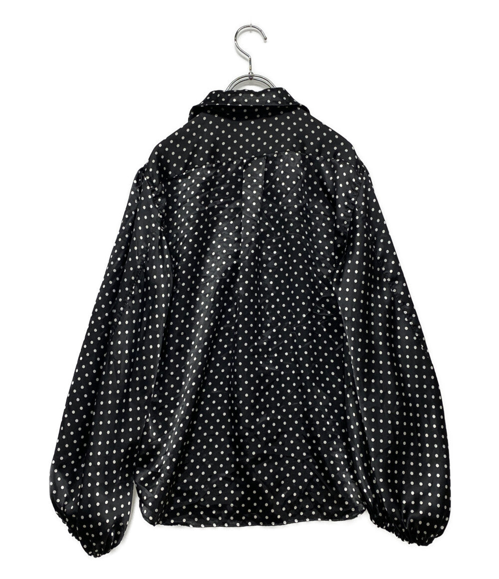 negi　コムデギャルソン　20SS ブラウス COMME des GARCONS ブラウス サテン ドッド 1K-B019 レディース SIZE