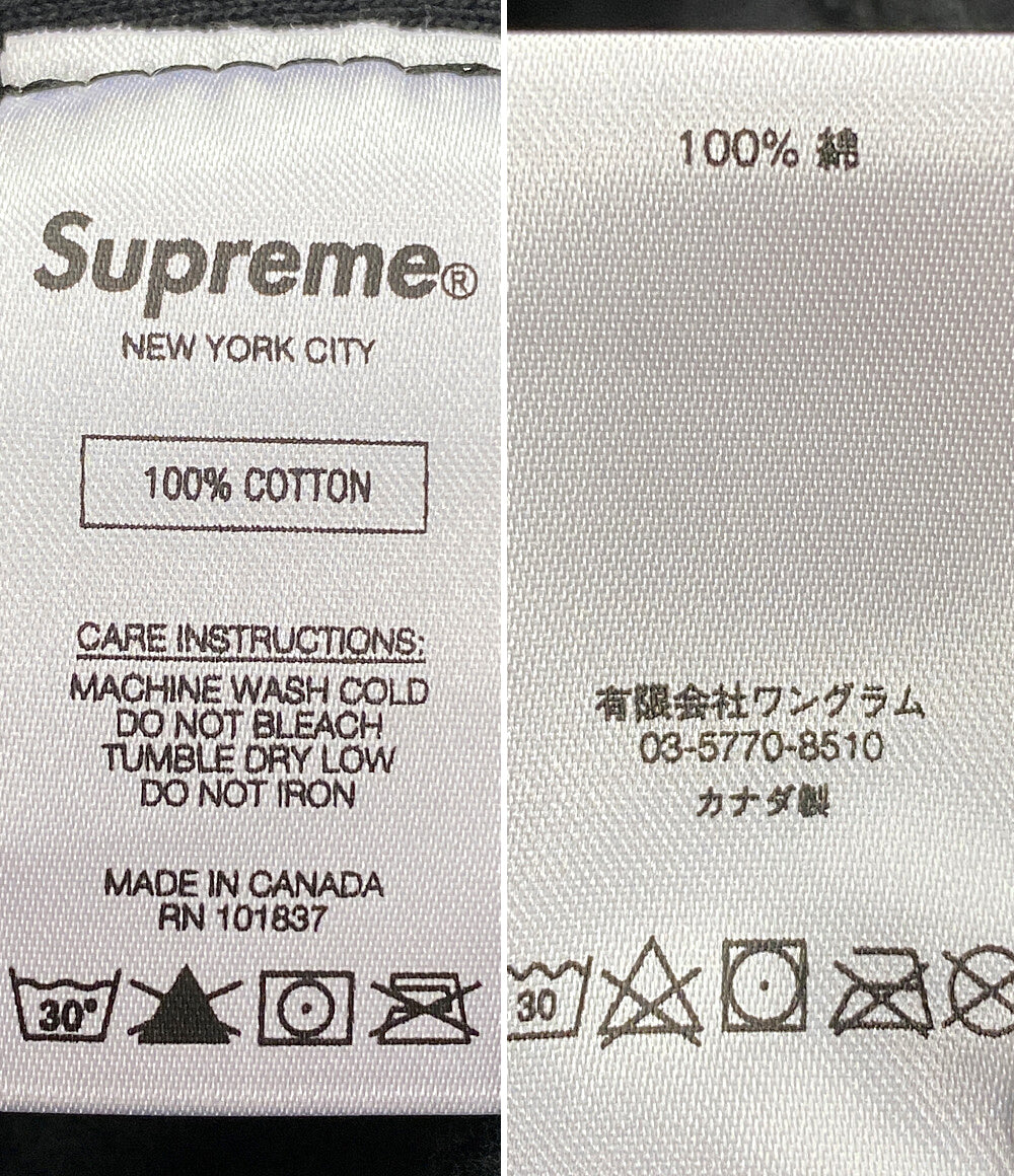 Supreme Comme Des Garcons SHIRT コムデギャルソンシャツ パーカー Box Logo Hooded Sweatshirt Black メンズ SIZE M シュプリーム