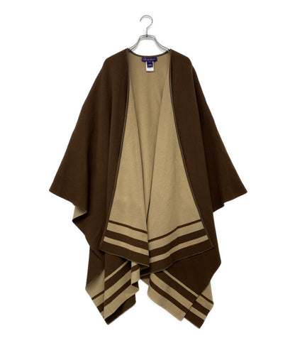 RALPH LAUREN PURPLE LABEL ポンチョ 290765680001 キャメル レディース SIZE XS ラルフローレンパープルレーベル