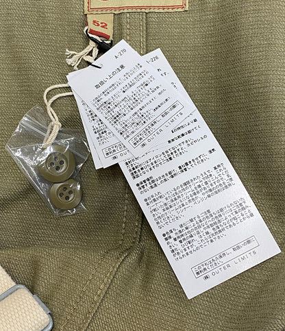 ナイジェルケーボン 美品 オーバーオール LYBRO カーキ      メンズ SIZE 52  NIGEL CABOURN