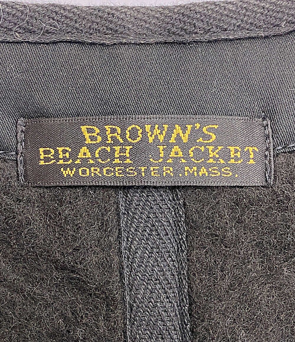 ブラウンズビーチジャケット ベスト グレー 524      メンズ SIZE 40  BROWN'S BEACH JACKET