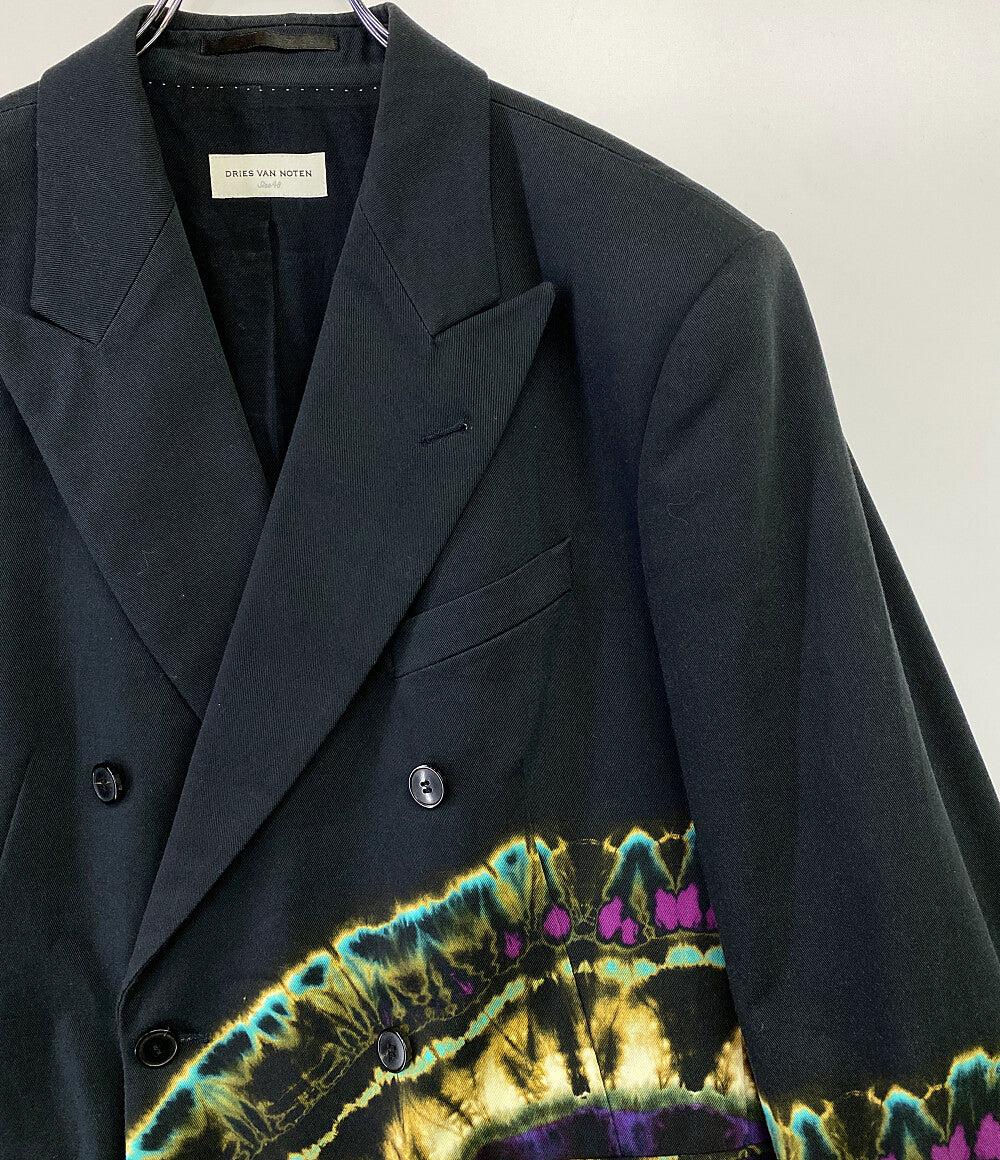 DRIES VAN NOTEN テーラードジャケット ダブル タイダイ メンズ SIZE