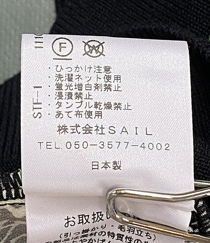 SEVEN TEN セブンテン プリントカーディガン 23SS 7A214 レディース SIZE M