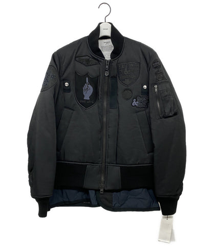 美品 sacai SPIEWAK スピワック ブルゾン Multi Patch Blouson 24-03545 メンズ SIZE 1 サカイ