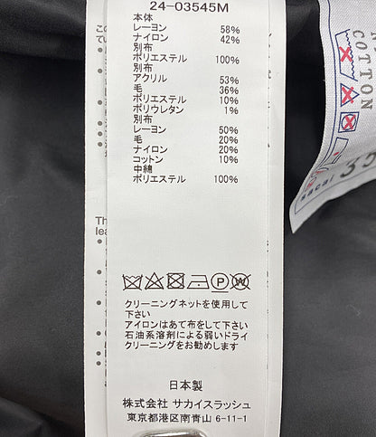 美品 sacai SPIEWAK スピワック ブルゾン Multi Patch Blouson 24-03545 メンズ SIZE 1 サカイ