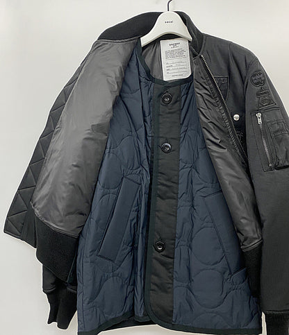 美品 sacai SPIEWAK スピワック ブルゾン Multi Patch Blouson 24-03545 メンズ SIZE 1 サカイ