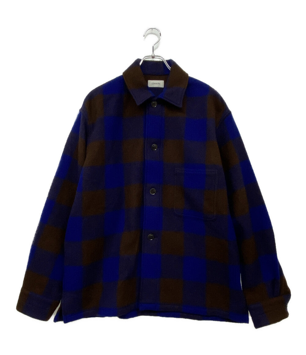 LEMAIRE シャツジャケット ウール 1159-343-8483 メンズ SIZE M ルメール