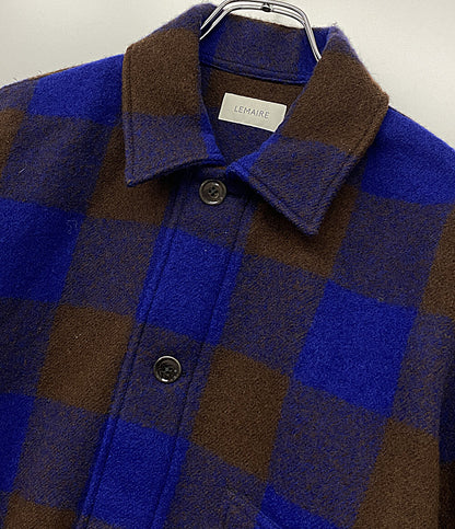LEMAIRE シャツジャケット ウール 1159-343-8483 メンズ SIZE M ルメール