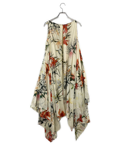 アレキサンダーマックイーン ノースリーブワンピース 花柄ワンピース レディース SIZE 38 ALEXANDER MCQUEEN