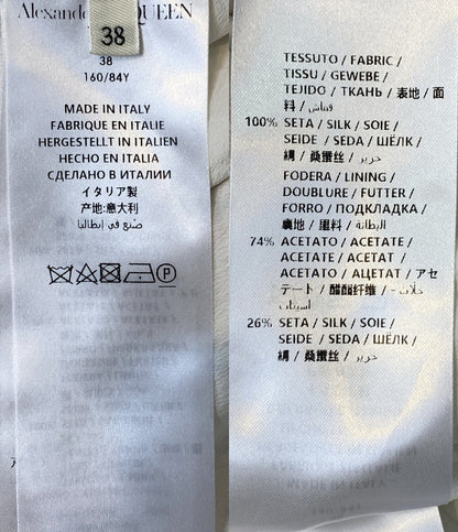 アレキサンダーマックイーン ノースリーブワンピース 花柄ワンピース レディース SIZE 38 ALEXANDER MCQUEEN