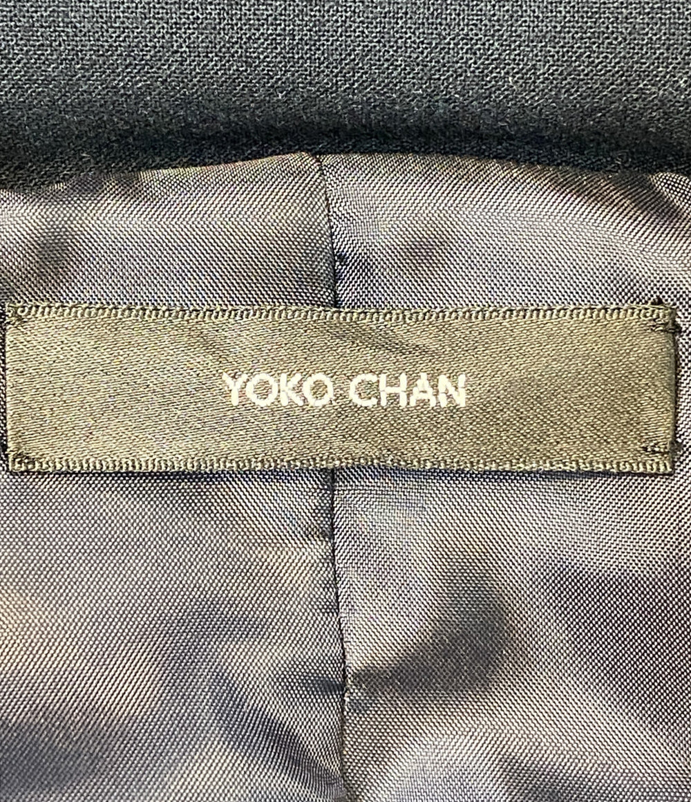 YOKO CHAN ヨーコチャン ジャケット 裾フリル中綿コート YCC-523-197 レディース SIZE 38