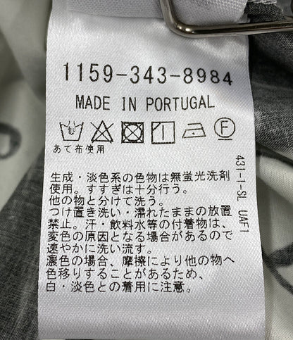 ジャックムー 美品 半袖シャツ 1159-343-8984 総柄 ホワイト      メンズ SIZE 48  JACQUEMUS