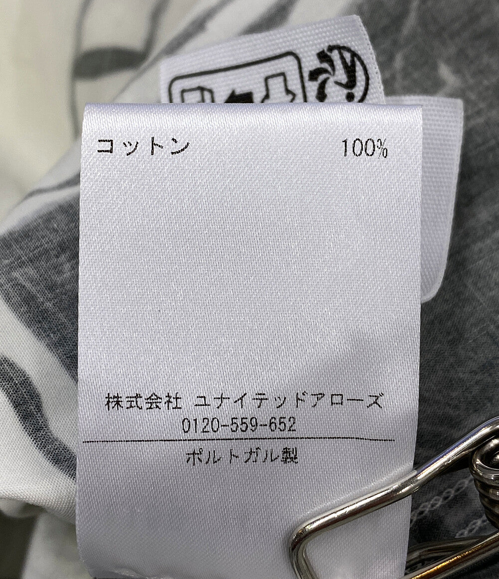 ジャックムー 美品 半袖シャツ 1159-343-8984 総柄 ホワイト      メンズ SIZE 48  JACQUEMUS