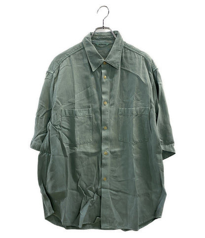 オーラリー 半袖シャツ グリーン A22SS02WD メンズ SIZE 5 AURALEE