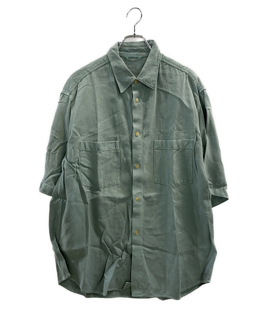 オーラリー 半袖シャツ グリーン A22SS02WD メンズ SIZE 5 AURALEE