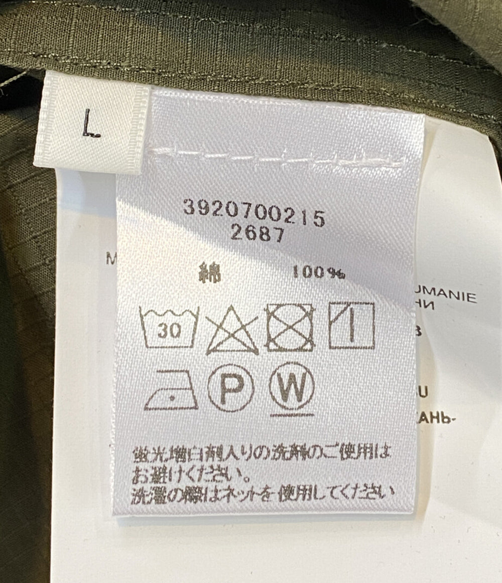 OAMC 半袖シャツ SALLY SHIRT カーキ 24E28OAU23 メンズ SIZE L オーエーエムシー