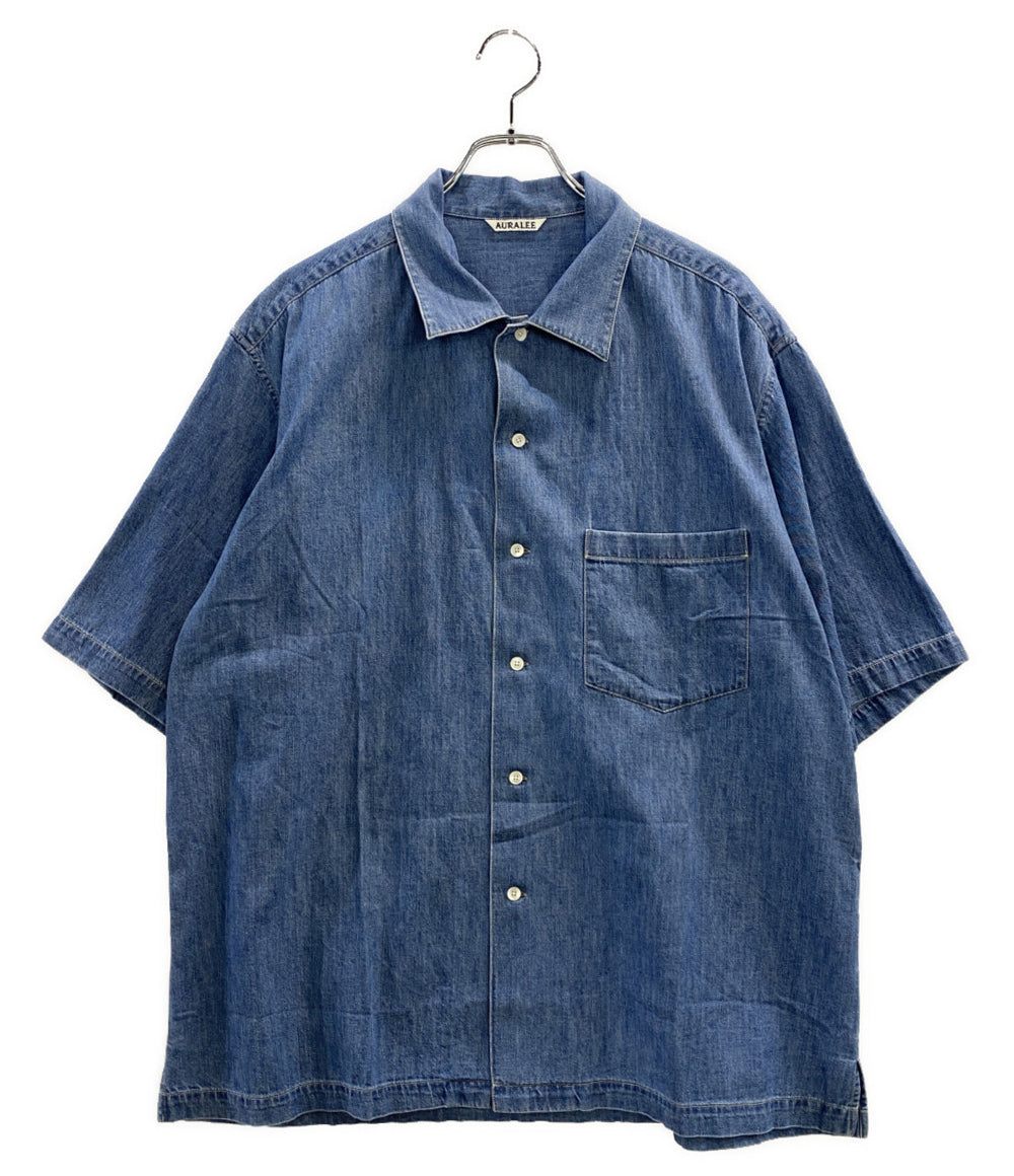 オーラリー  半袖シャツ デニムシャツ     A24SS02GS メンズ SIZE 5  AURALEE