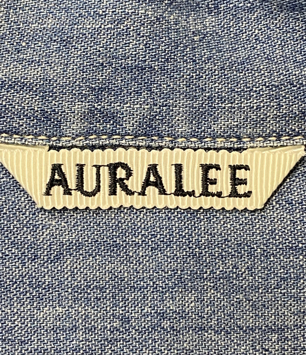オーラリー  半袖シャツ デニムシャツ     A24SS02GS メンズ SIZE 5  AURALEE