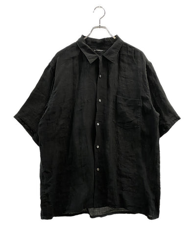 マーティーアンドサンズ 半袖シャツ ブラック     MT4103-0614 メンズ SIZE 4  MAATEE＆SONS