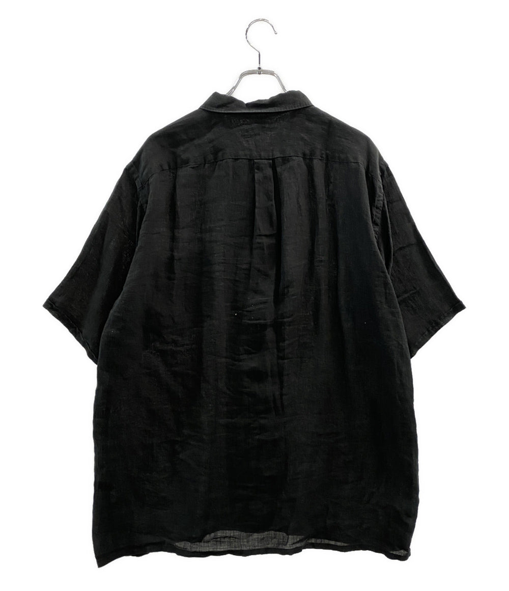 マーティーアンドサンズ 半袖シャツ ブラック     MT4103-0614 メンズ SIZE 4  MAATEE＆SONS