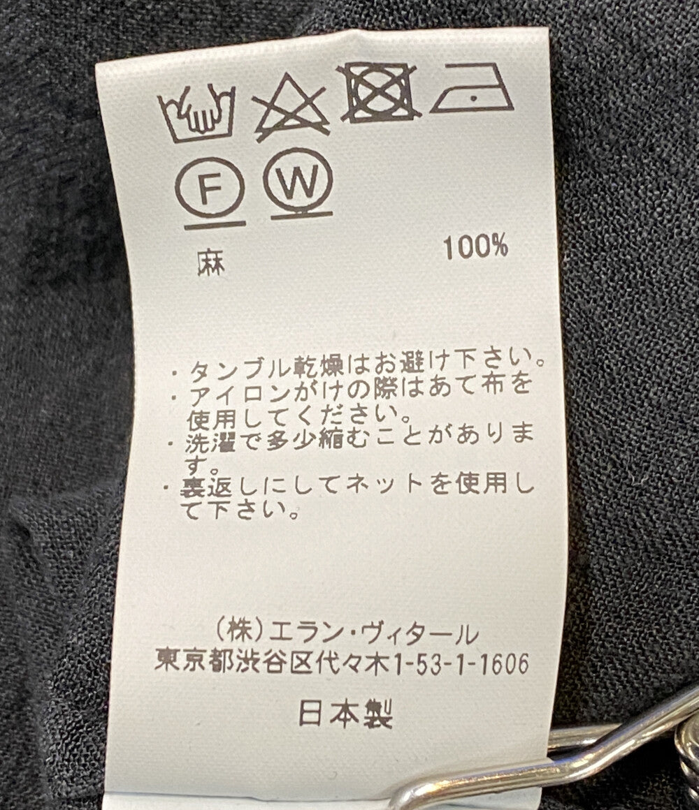 マーティーアンドサンズ 半袖シャツ ブラック     MT4103-0614 メンズ SIZE 4  MAATEE＆SONS