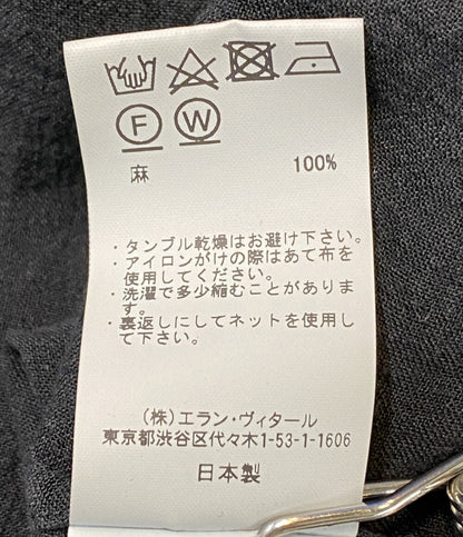 マーティーアンドサンズ 半袖シャツ ブラック     MT4103-0614 メンズ SIZE 4  MAATEE＆SONS