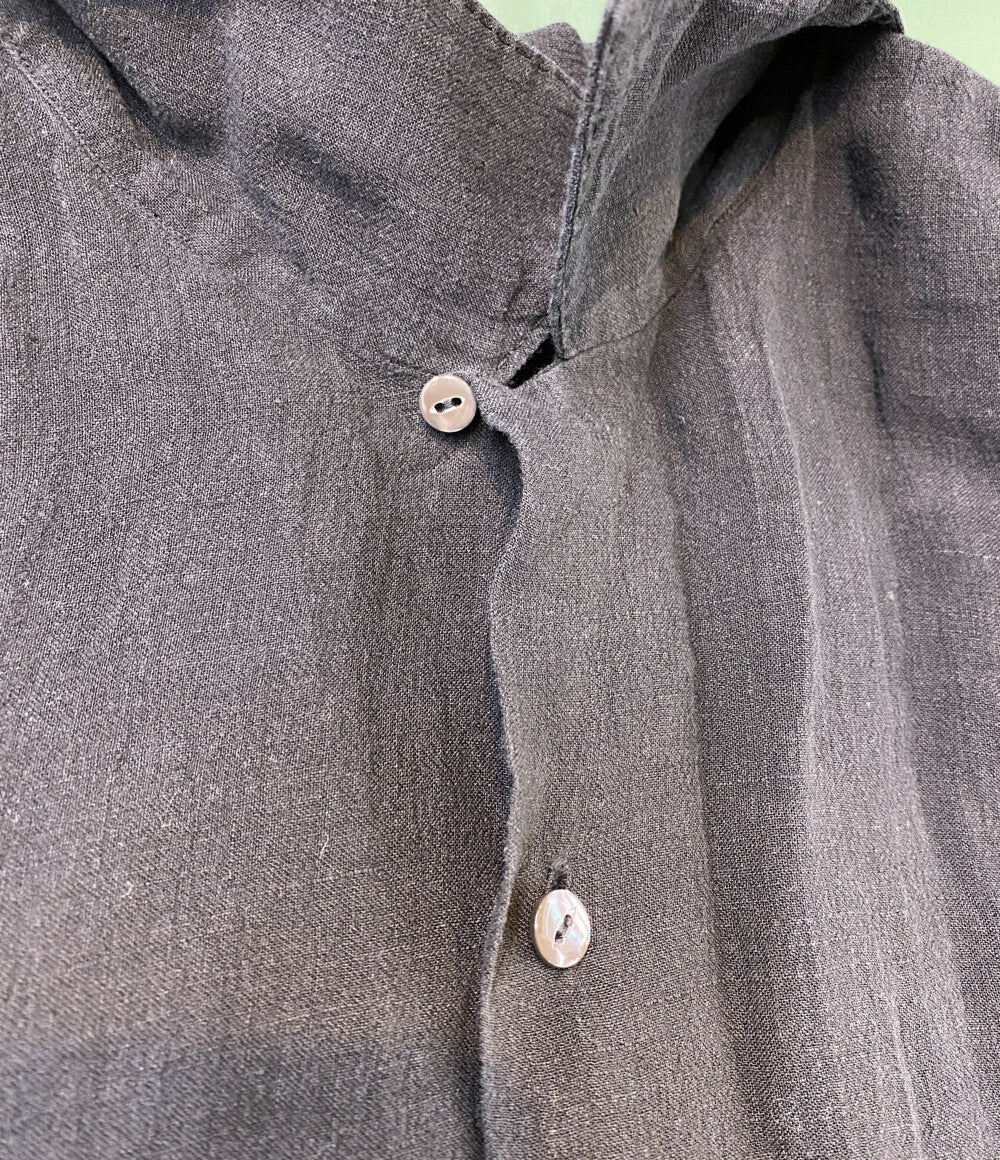 マーティーアンドサンズ 半袖シャツ ブラック     MT4103-0614 メンズ SIZE 4  MAATEE＆SONS