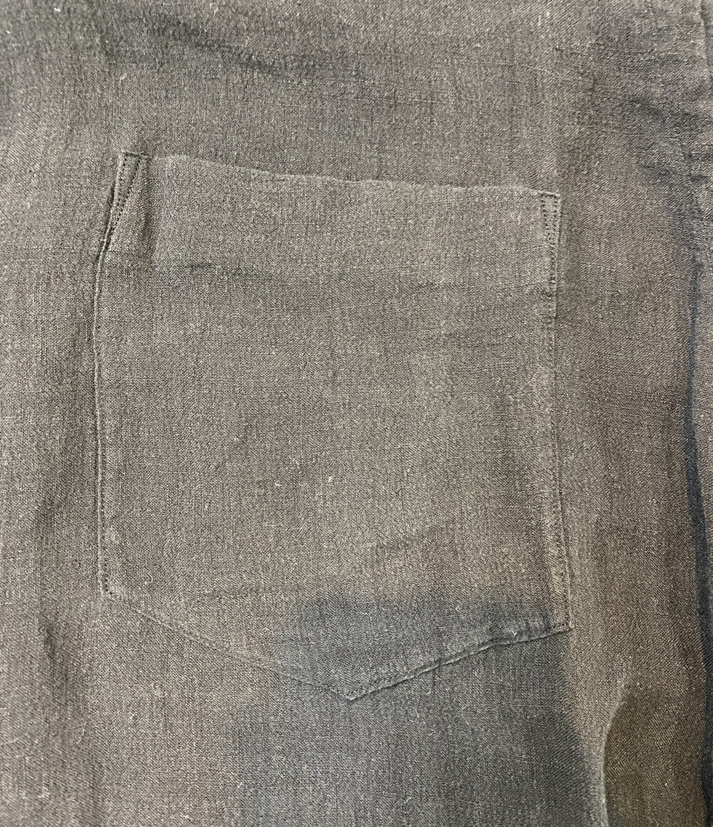 マーティーアンドサンズ 半袖シャツ ブラック     MT4103-0614 メンズ SIZE 4  MAATEE＆SONS