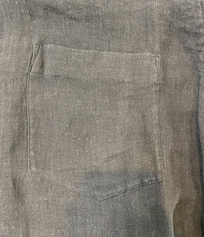 マーティーアンドサンズ 半袖シャツ ブラック     MT4103-0614 メンズ SIZE 4  MAATEE＆SONS