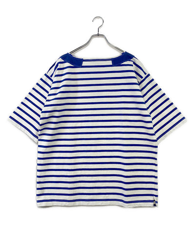 ナイジェルケーボン 半袖Ｔシャツ ボーダー ブルー メンズ SIZE 52 NIGEL CABOURN