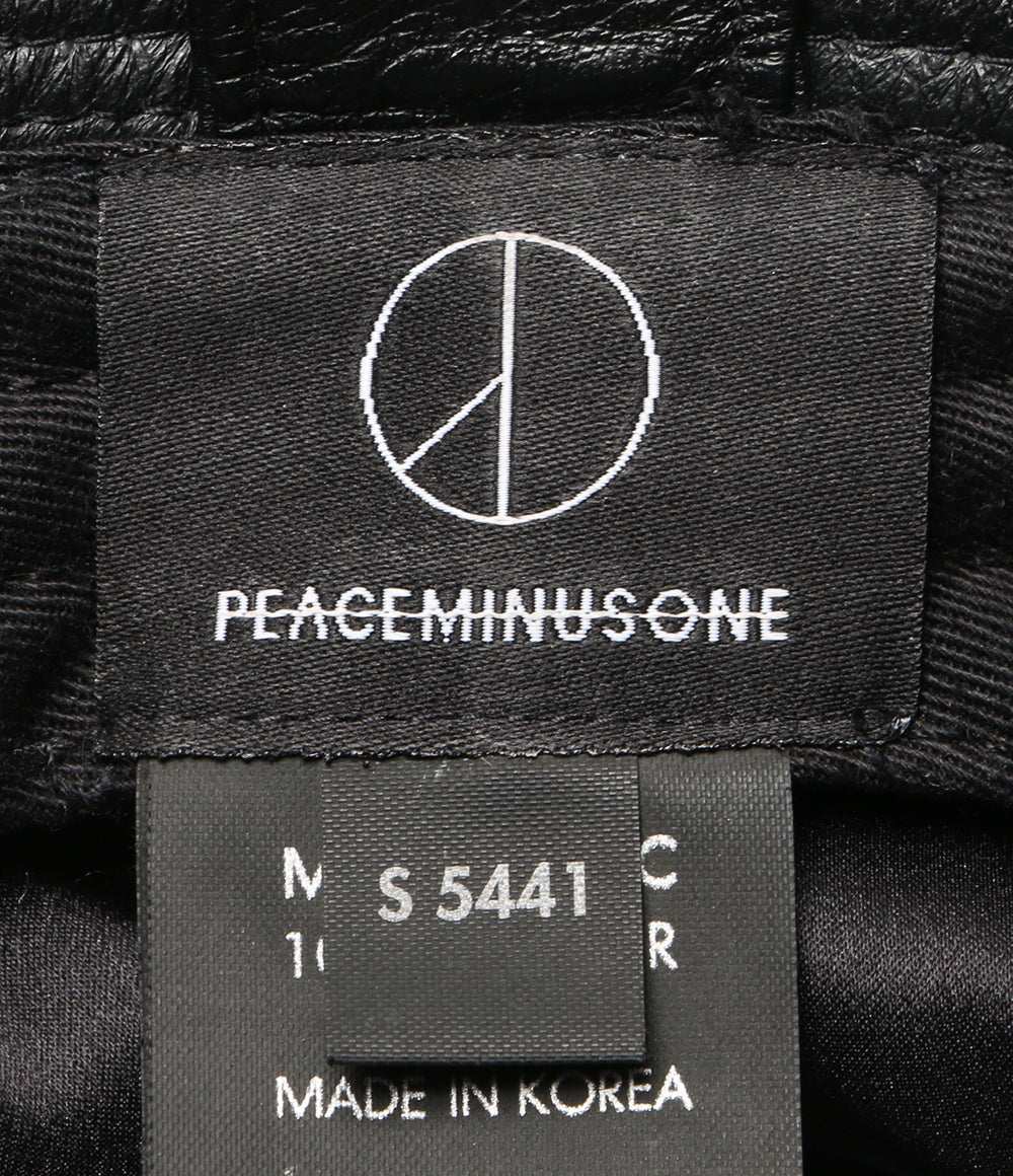 ピースマイナスワン ハット LEATHER BUCKET HUT      メンズ   PEACEMINUSONE