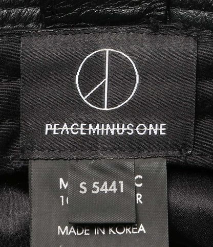 ピースマイナスワン ハット LEATHER BUCKET HUT      メンズ   PEACEMINUSONE