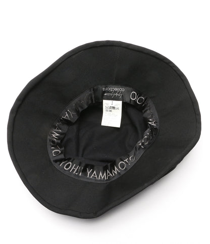 ヨウジヤマモト  ハット ギャバジンドレープクロシェット      メンズ SIZE 1  YOHJI YAMAMOTO