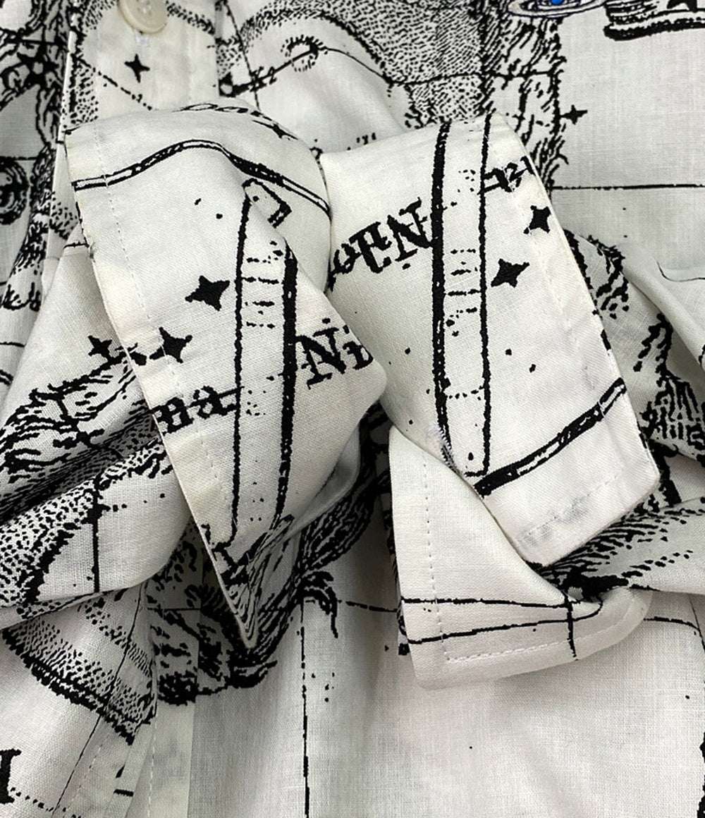 ヴィヴィアンウエストウッド  長袖シャツ 総柄       メンズ SIZE 46  VIVIENNE WESTWOOD