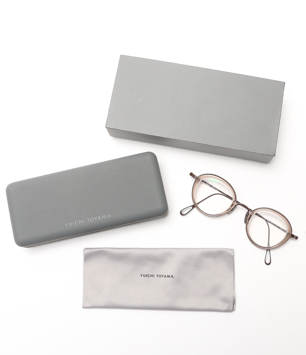 美品 ユウイチ トヤマ. サングラス U-159 ブラウン     U-159 メンズ   YUICHI TOYAMA.