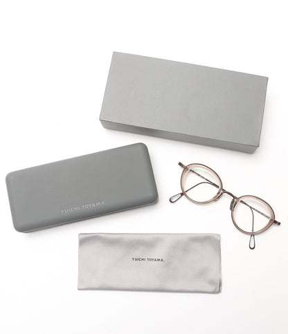 美品 ユウイチ トヤマ. サングラス U-159 ブラウン     U-159 メンズ   YUICHI TOYAMA.