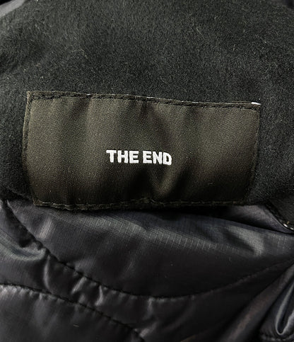 THE END ジエンド キルティングコート 裏ボア メンズ SIZE 4