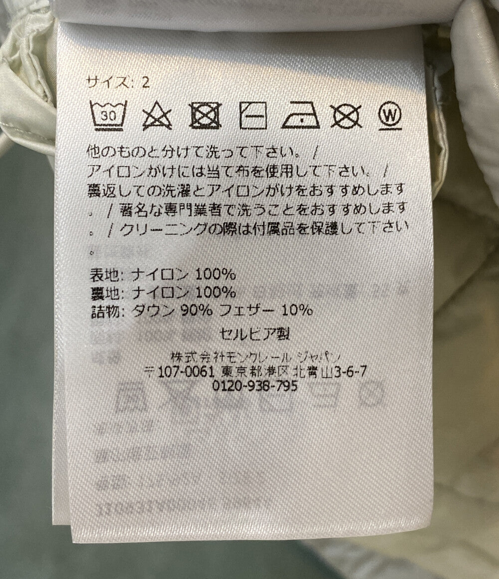 MONCLER ダウンジャケット MORELANS GIUBBOTTO 2023 J10931A00046 レディース SIZE 2 モンクレール