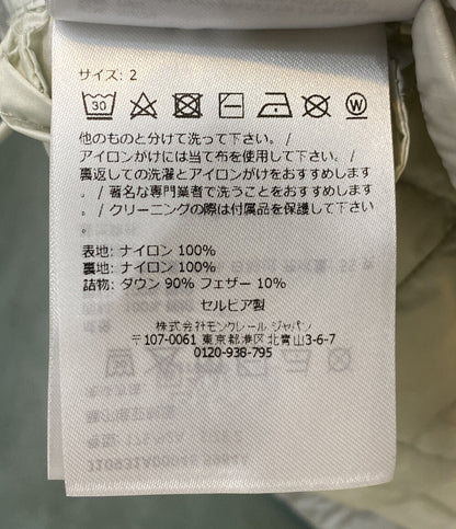 MONCLER ダウンジャケット MORELANS GIUBBOTTO 2023 J10931A00046 レディース SIZE 2 モンクレール