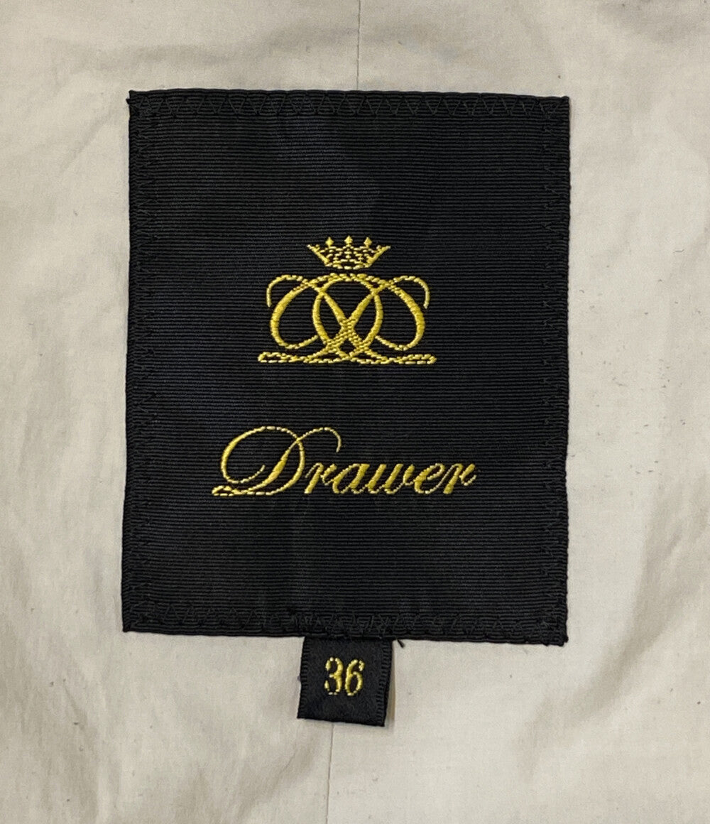 Drawer コート ノーステッチベルトダウンコート 6525-299-0741 レディース SIZE 36 ドゥロワー