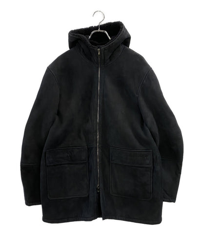 EMMETI／SOVEREIGN エンメティ ムートンコート ダークネイビー GIAPPONNE-006 メンズ SIZE 54 ソブリン