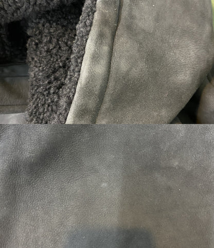 EMMETI／SOVEREIGN エンメティ ムートンコート ダークネイビー GIAPPONNE-006 メンズ SIZE 54 ソブリン