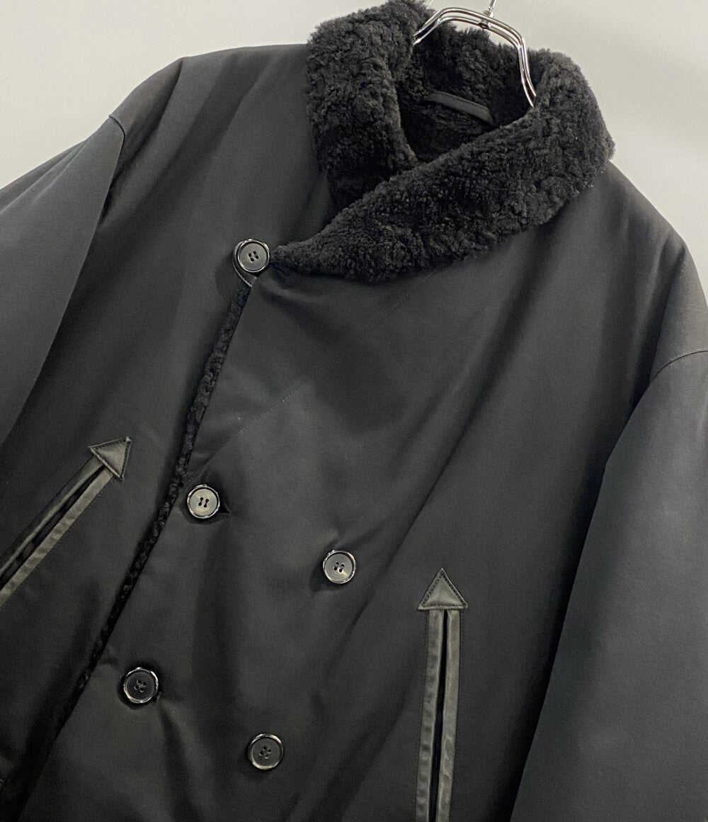 hLam コート ムートン 1125-343-8206 メンズ SIZE XL ラム