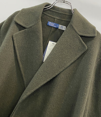 美品 POLO RALPH LAUREN ダブルフェイスドウールラップコート レディース SIZE XS ポロ・ラルフローレン