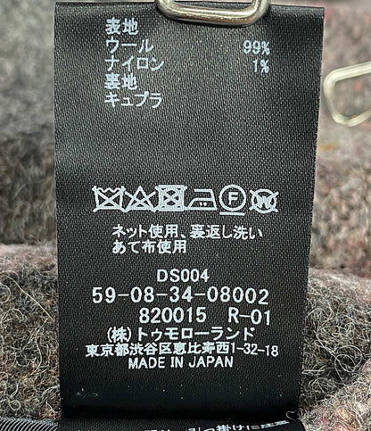 美品 キャバン ジャケット チェックメルトン CPO メンズ SIZE M CABaN