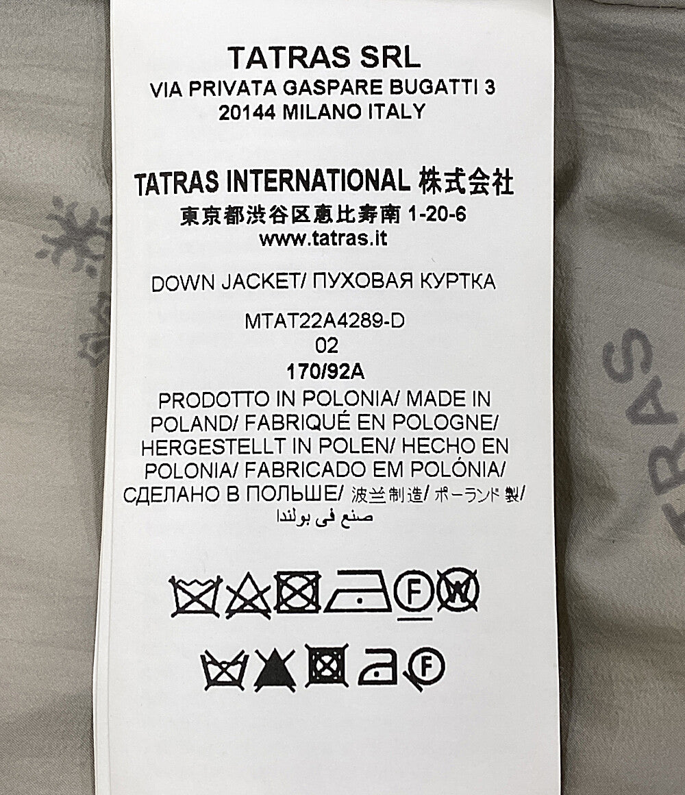 TATRAS ダウンジャケット MTAT22A4289-D メンズ SIZE 02 タトラス