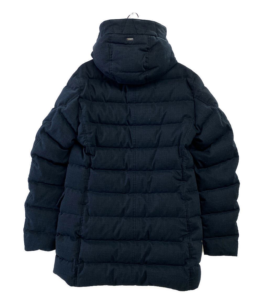 ヘルノ ダウンコート ネイビー レディース SIZE 44 HERNO – Rehello by  