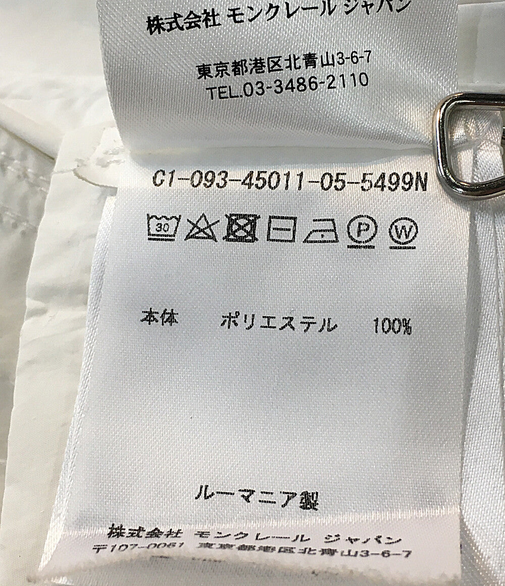 モンクレール  ナイロンフルジップパーカー NylonFullZipPk WH      レディース SIZE 1  MONCLER